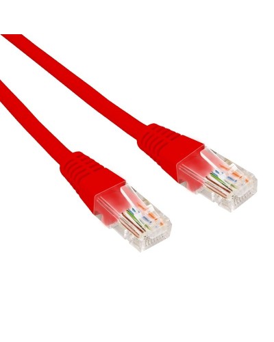 Патч-корд U/UTP CAT 6, RJ45-RJ45, 26AWG, LSZH, красный, 0.3м REXANT (02-0293-03). Патч-корд UTP. Rexant в Оренбурге