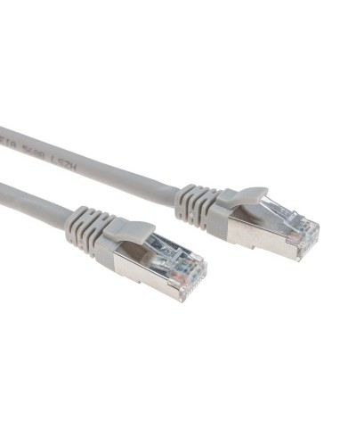 Патч-корд S/FTP CAT 6A (10G), RJ45-RJ45, 28AWG, LSZH, серый, 2м REXANT (02-0390-2). Патч-корд медный. Rexant в Оренбурге