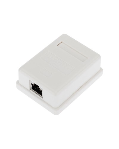 Розетка компьютерная внешняя, 1-порт FTP RJ-45 (8P8C), CAT 6 REXANT (03-0142). Розетка RJ-45. Rexant в Оренбурге