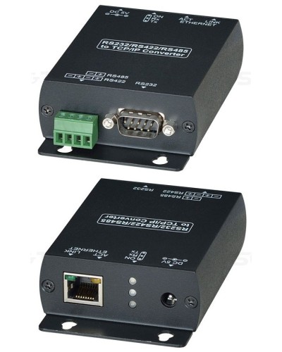 RS007. Преобразователь интерфейса RS485/RS422/RS232 в Ethernet. SC&T в Оренбурге