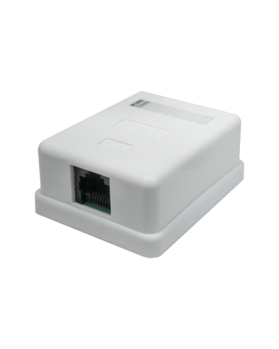 Розетка настенная RJ-45, 8P8C, Cat.5e, 1 порт UTP (10-0307): Компьютерная розетка в Оренбурге