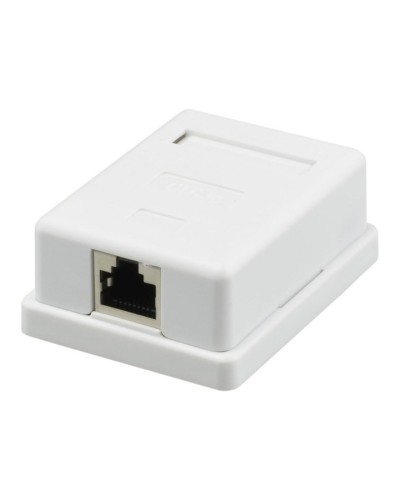 Розетка настенная RJ-45, 8P8C, Cat.5e, 1 порт FTP (10-0354). Компьютерная розетка. SUPRLAN в Оренбурге
