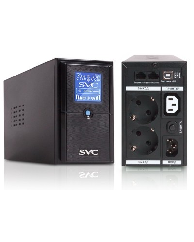 SVC V-650-L-LCD. Источник бесперебойного питания. SVC в Оренбурге