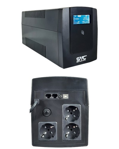 SVC V-1200-R-LCD. Источник бесперебойного питания. SVC в Оренбурге