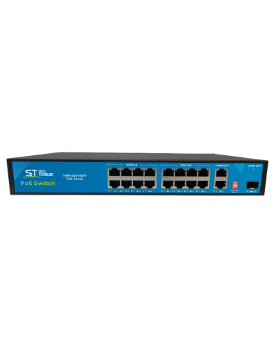 ST-S165POE PRO (версия 2). Сетевой PoE коммутатор. Space Technology в Оренбурге