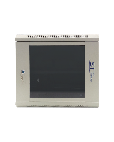 ST-NC9U600 (серый) С ПОЛКОЙ. Шкаф телекоммуникационный 19 настенный 9U. Space Technology в Оренбурге