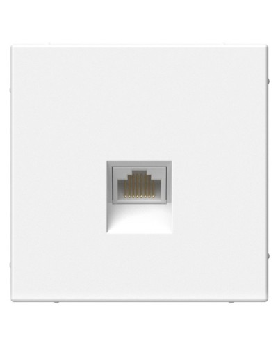 ArtGallery розетка RJ45, кат. 6Е, скрытой установки, механизм, белый (GAL000186). Розетка компьютерная. Systeme Electric в Оренбурге