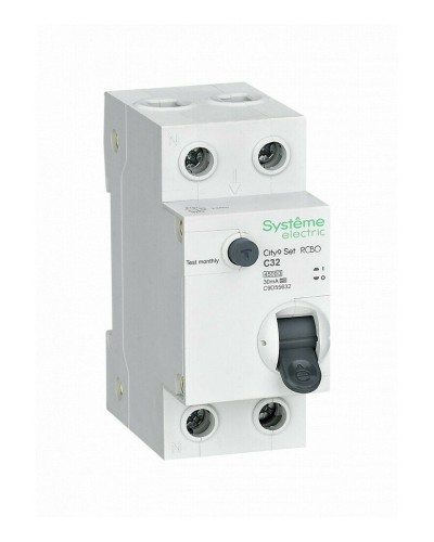 City9 Set 1P+N С 32А 4.5kA 30мА A 230В (C9D55632). Автоматический выключатель дифференциального тока. Systeme Electric в Оренбурге