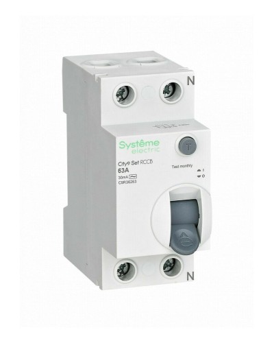 City9 Set 63А 2P 30мА AC 230В (C9R36263). Выключатель дифференциального тока. Systeme Electric в Оренбурге