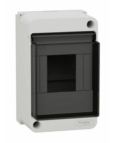 City9 Box 4 модуля навесной с прозрачной дверцей (EZ9EAB104). Щиток модульный. Systeme Electric в Оренбурге