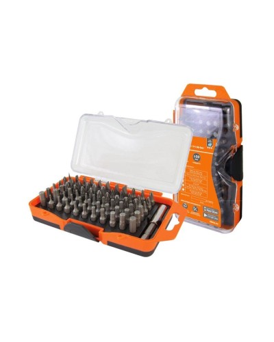 Набор бит №4, 66 бит: SL, PH, PZ, HEX, TORX, SQ,  удлинитель, сталь CR-V «Алмаз» TDM (SQ1019-0104): Набор бит в Оренбурге