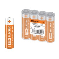 LR6 AA Alkaline 1,5V SR-4 TDM (SQ1702-0034). Элемент питания. TDM ЕLECTRIC