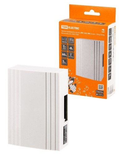 ЗПС-10/2-ЭМ, эл.мех - Ding-Dong, без кнопки, AC 230V (SQ1901-0046). Звонок проводной. TDM ЕLECTRIC в Оренбурге