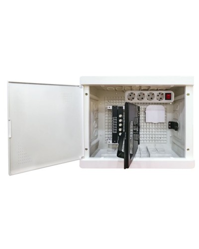 БМ-ВП-01, 420х320х150, ТВх4, ТФх5, 2 сетевых модуля, колодка питания (SQ0915-0201). Бокс мультимедийный. TDM ЕLECTRIC в Оренбурге