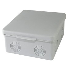 Коробка ОП 80х80х50мм, крышка, IP54, 7вх., без гермовводов (SQ1401-0812). Распаячная коробка. TDM ЕLECTRIC