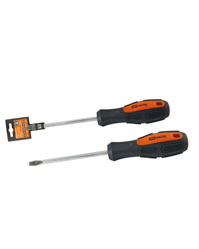 Отвертка шлицевая двухкомпонентная CR-V, тип SL6.5x150 "Алмаз" TDM (SQ1006-1010): Отвертка шлицевая двухкомпонентная в Оренбурге