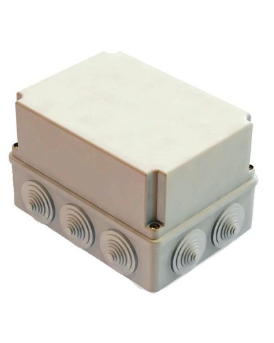 Коробка ОП 190х140х120мм, крышка, IP55, 10 гермовводов (SQ1401-1246). Распаячная коробка. TDM ЕLECTRIC в Оренбурге