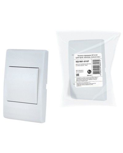 КП-Н-01 (SQ1901-0107). Кнопка для проводных звонков. TDM ЕLECTRIC в Оренбурге