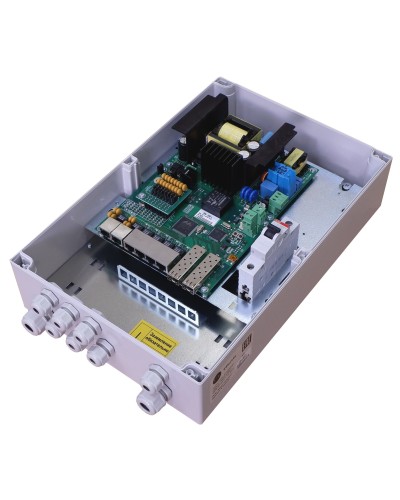 Tfortis PSW-2G6F+. Коммутатор для подключения 6 камер. TFortis в Оренбурге