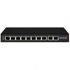 TR-NS1410-120-8POE. Коммутатор с PoE. Trassir
