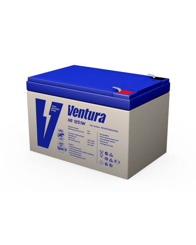 Ventura HR 1251W. Аккумулятор герметичный свинцово-кислотный. Ventura в Оренбурге