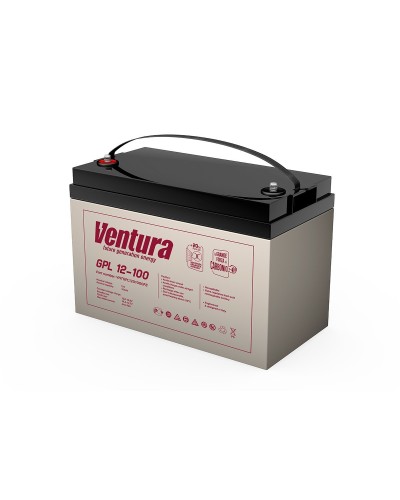 Ventura GPL 12-100. Аккумулятор герметичный свинцово-кислотный. Ventura в Оренбурге