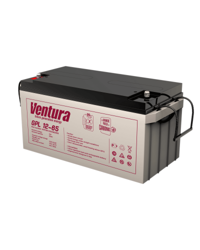 Ventura GPL 12-65. Аккумулятор герметичный свинцово-кислотный. Ventura в Оренбурге