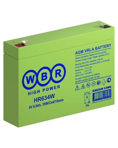 WBR HR634W. Аккумулятор герметичный свинцово-кислотный. WBR в Оренбурге