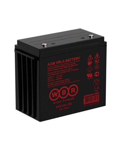 WBR EVX135-12G. Аккумулятор герметичный свинцово-кислотный. WBR в Оренбурге