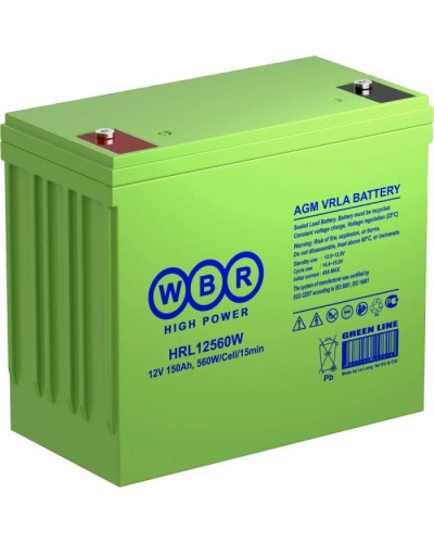 WBR HRL12560W. Аккумулятор герметичный свинцово-кислотный. WBR в Оренбурге