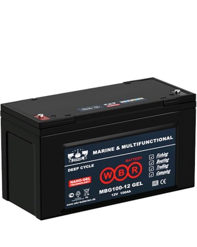 WBR MBG100-12. Аккумулятор герметичный свинцово-кислотный. WBR в Оренбурге