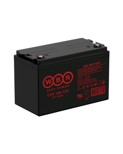 WBR EVX100-12G. Аккумулятор герметичный свинцово-кислотный. WBR в Оренбурге