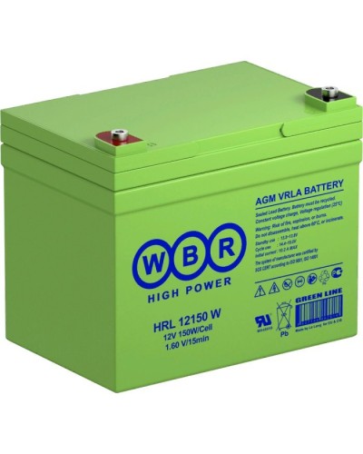 WBR HRL12150W. Аккумулятор герметичный свинцово-кислотный. WBR в Оренбурге