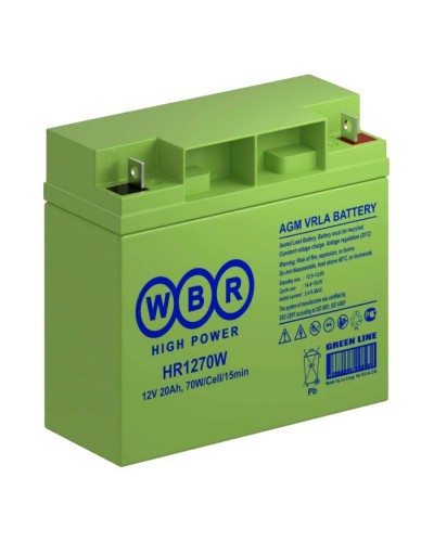 WBR HR1270W. Аккумулятор герметичный свинцово-кислотный. WBR в Оренбурге