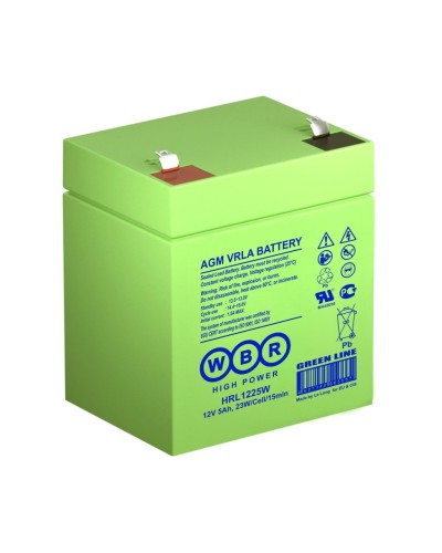 WBR HRL1225W. Аккумулятор герметичный свинцово-кислотный. WBR в Оренбурге