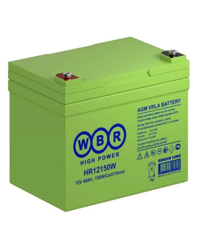 WBR HR12150W. Аккумулятор герметичный свинцово-кислотный. WBR в Оренбурге