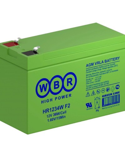 WBR HR1234W F2. Аккумулятор герметичный свинцово-кислотный. WBR в Оренбурге