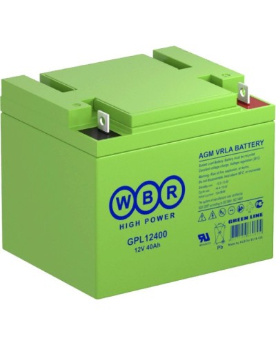WBR GPL12400. Аккумулятор герметичный свинцово-кислотный. WBR в Оренбурге