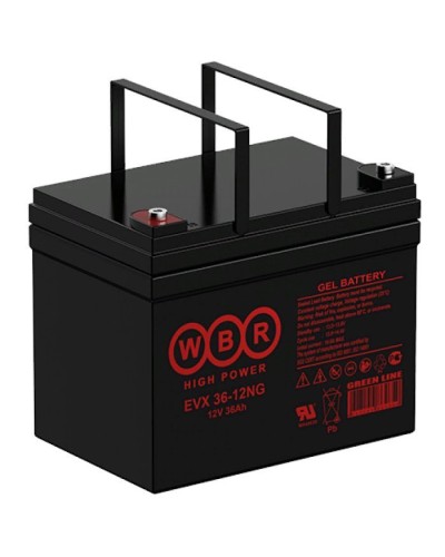 WBR EVX36-12G. Аккумулятор герметичный свинцово-кислотный. WBR в Оренбурге