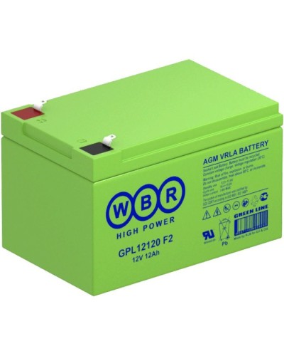 WBR GPL12120 F2. Аккумулятор герметичный свинцово-кислотный. WBR в Оренбурге
