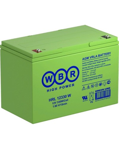 WBR HRL12330W. Аккумулятор герметичный свинцово-кислотный. WBR в Оренбурге