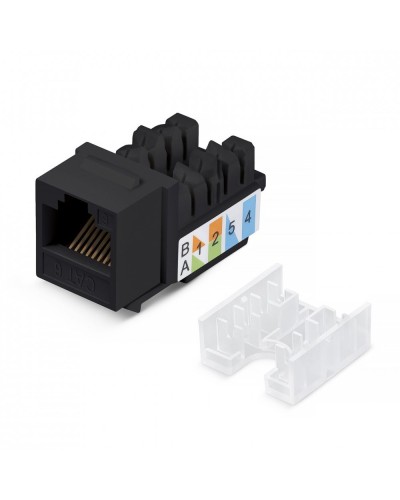 WR-KJ-RJ45-C5E-90-SW-BK. Вставка Keystone Jack RJ-45. WRLine в Оренбурге