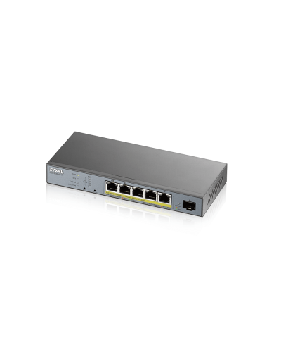 GS1350-6HP-EU0101F. L2 коммутатор PoE+ для IP-видеокамер. ZYXEL в Оренбурге