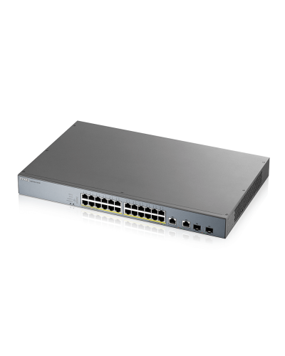 GS1350-26HP-EU0101F. L2 коммутатор PoE+ для IP-видеокамер rack 19. ZYXEL в Оренбурге