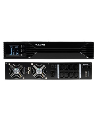 RAPAN-UPS 3000 RACK+4х9Ah (RAPAN-UPS 3000-RACK-IN-4х9-E) (8960). Бесперебойный источник питания. Бастион в Оренбурге