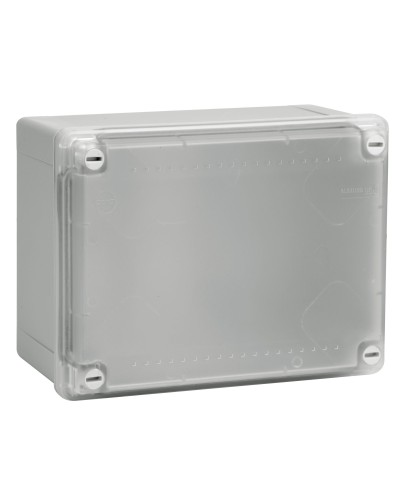 Коробка ответвительная с гладкими стенками IP56, 190х140х70 (54120). Коробка ответвительная с гладкими стенками и матовой крышкой. ДКС в Оренбурге