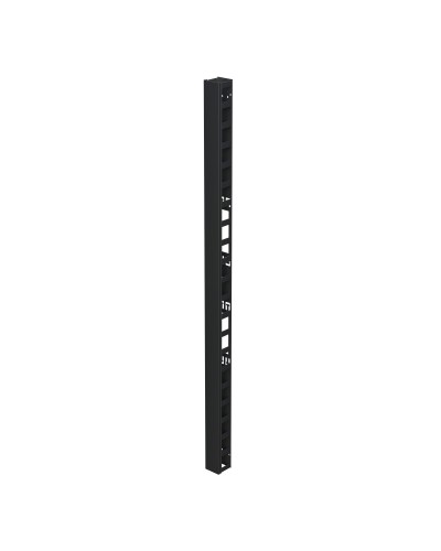 Организатор вертикальный с крышкой 47U, 90мм, для IT-CQE черный (R5VRPC4790B). Организатор вертикальный с крышкой. ДКС в Оренбурге