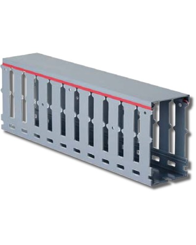 Короб перфорированный 80x40 RL12 (00163RL) серый: Короб перфорированный с крышкой в Оренбурге