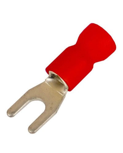 Наконечник вилочный НВИ 0,25-1,5 М3 (D3,2мм) (100 шт) (2A13P-EE-PVC). Наконечник вилочный с изолированным фланцем ПВХ. ДКС в Оренбурге