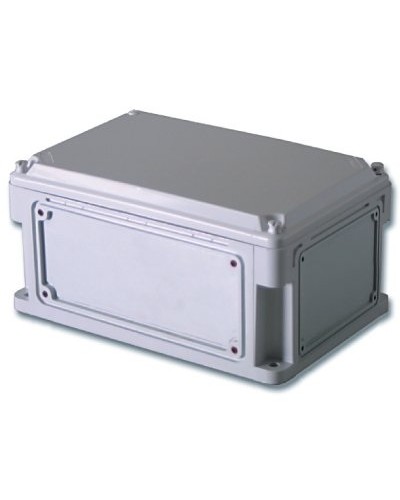 Корпус RAM box 300х150х160, высота крышки 35 мм, IP67 (531310). Корпус с фланцами и непрозрачной крышкой, без монтажной платы. ДКС в Оренбурге